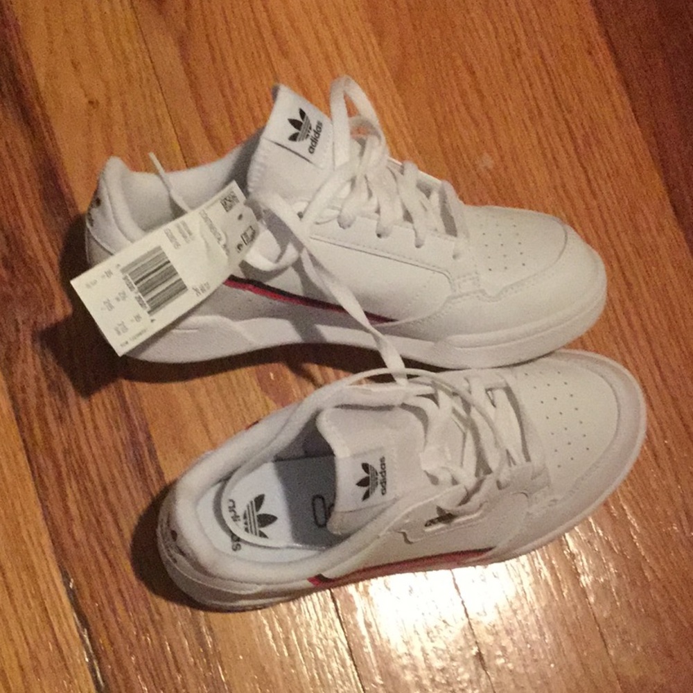 ADIDAS GIRLS size 3 CONTINENTAL 80 C ORIGINALS